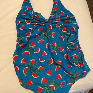 Maternity one piece bathing suit Large